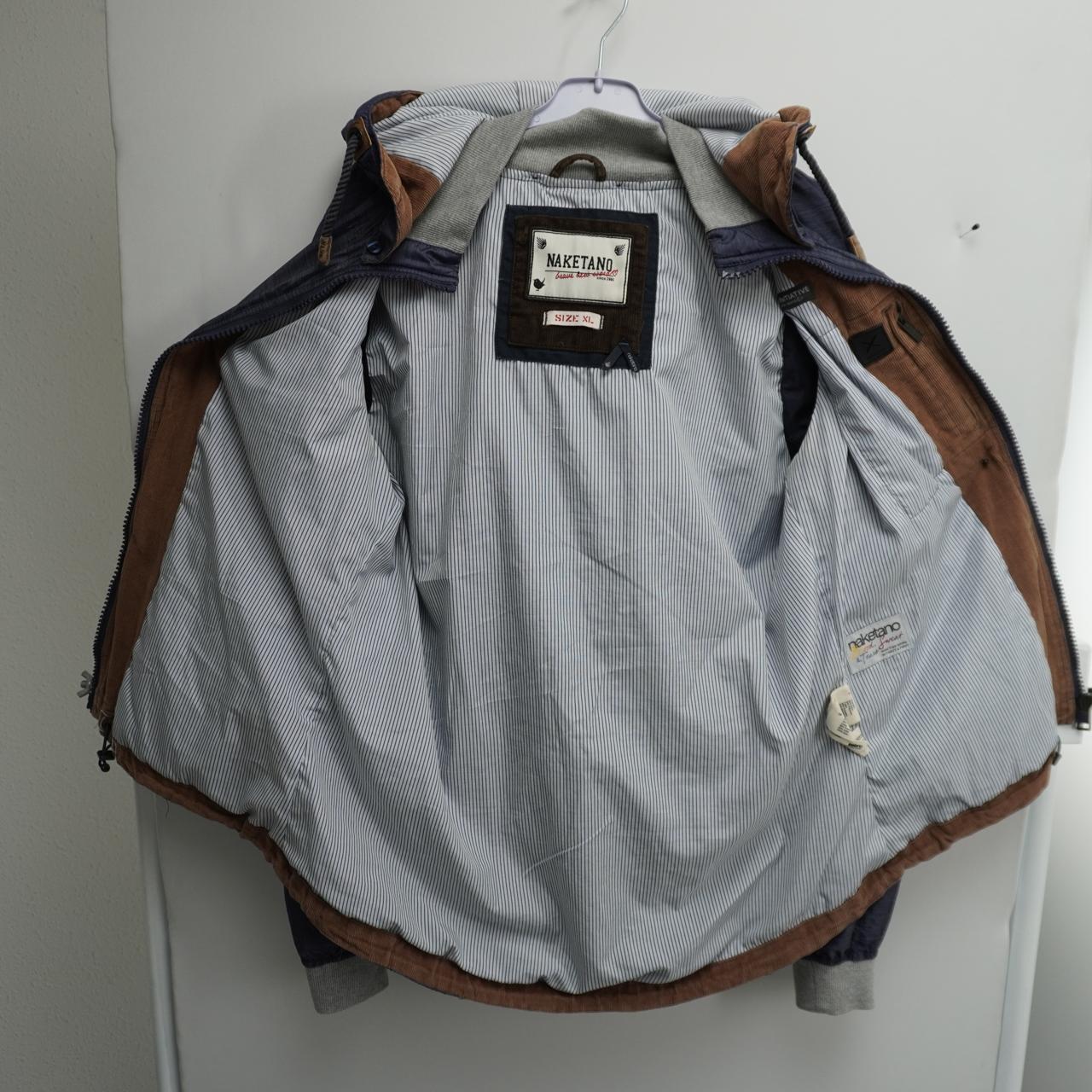 Damenparka Naketano. Grau. XL. Gebraucht. Gut