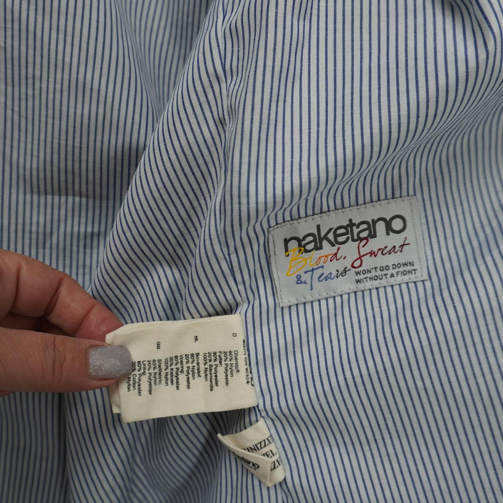 Damenparka Naketano. Grau. XL. Gebraucht. Gut