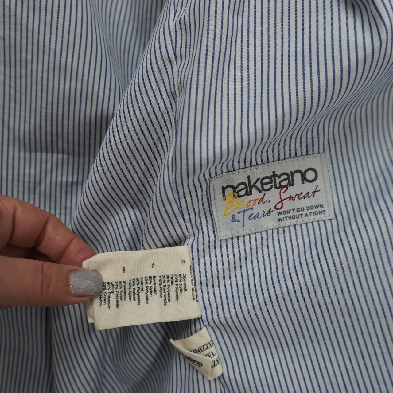 Damenparka Naketano. Grau. XL. Gebraucht. Gut