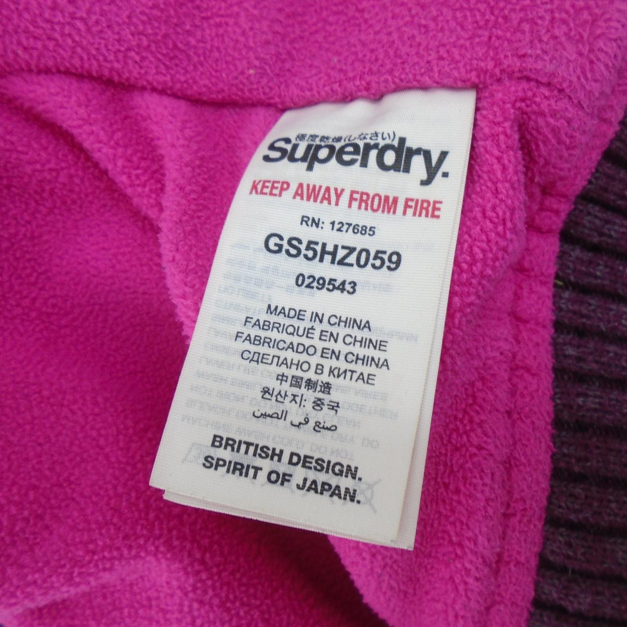 Women's Jacket Superdry. Bordeaux. M. Used. Good