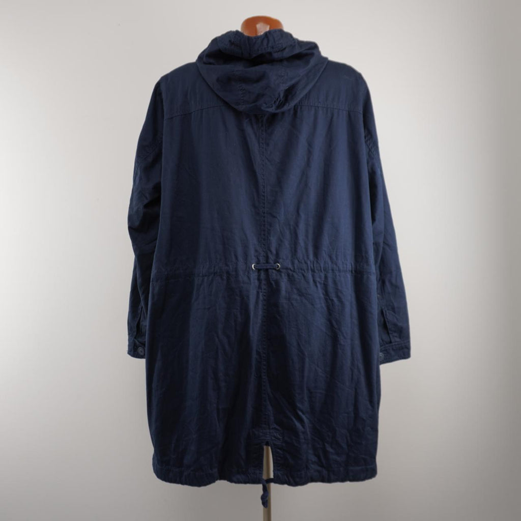 Women's Parka Maxi Blue. Dark blue. XXXXL. Used. Good
