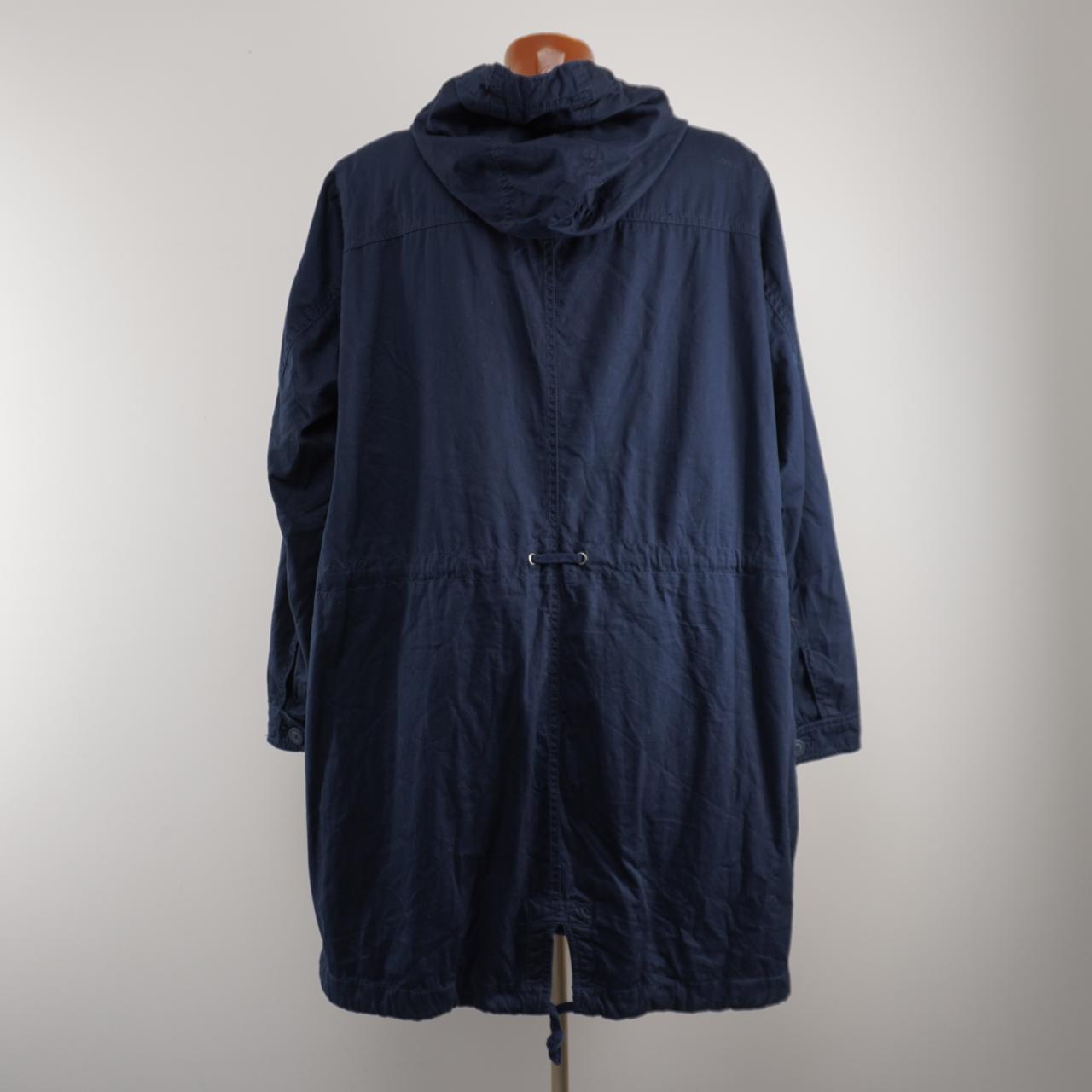 Women's Parka Maxi Blue. Dark blue. XXXXL. Used. Good