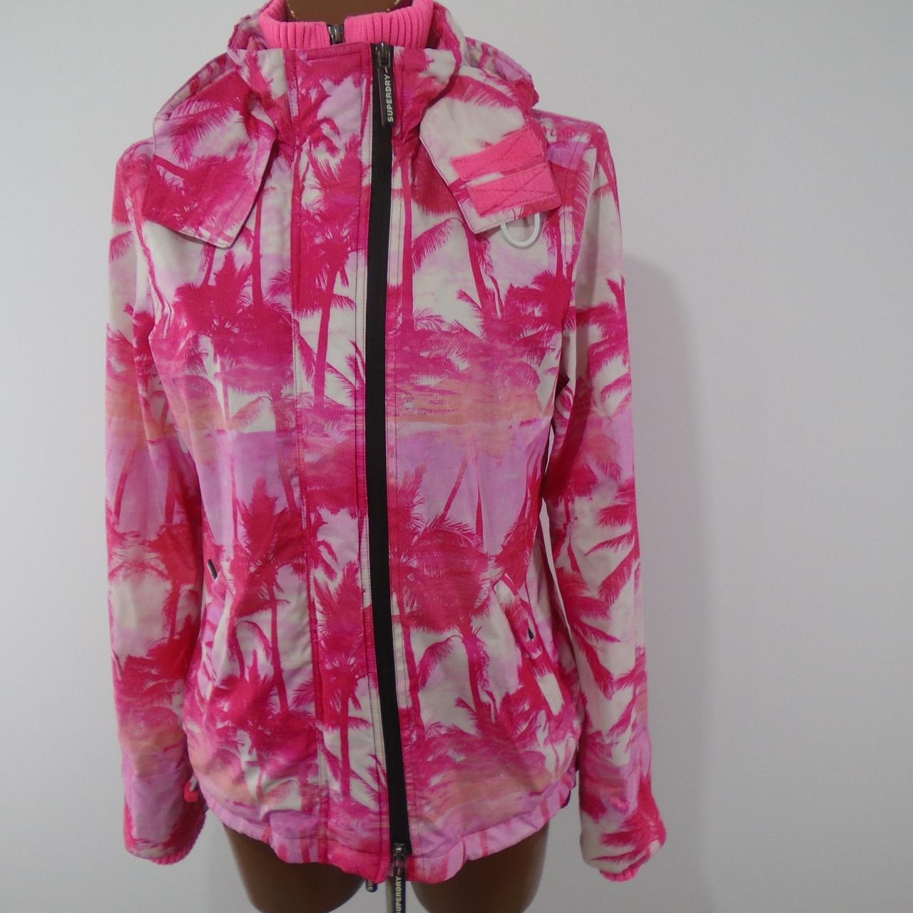 Women's Jacket Superdry. Pink. L. Used. Good