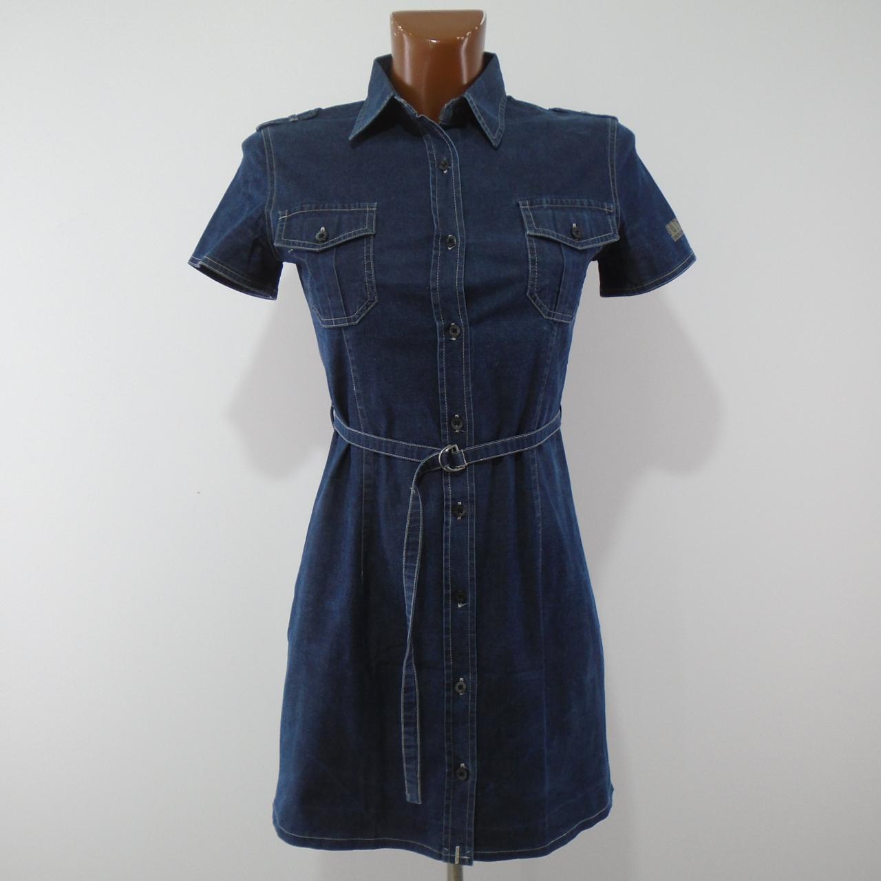 Women's Dress Burberry. Dark blue. S. Used. Good