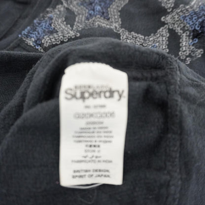 Sudadera de Mujer Superdry. Gris. S. Usado. Bien