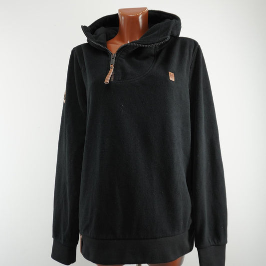 Damen-Hoodie Naketano. Schwarz. XL. Gebraucht. Gut