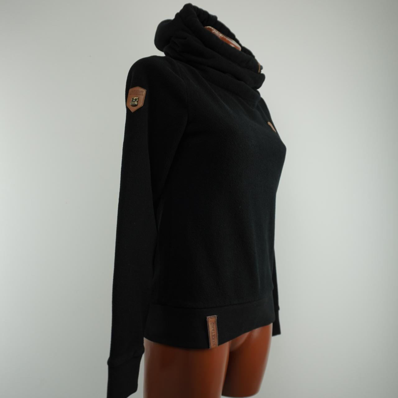 Sudadera Mujer Naketano. Negro. S. Usado. Bien