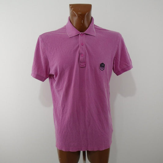 Men's Polo Armani Jeans. Pink. XL. Used. Good