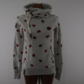 Sweat à capuche Naketano pour femme. Flocage. XS. Occasion. Bon état.