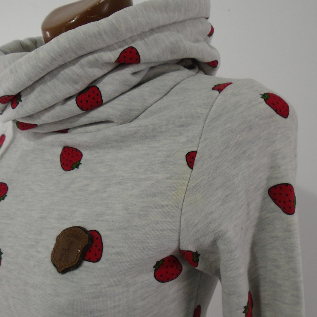 Women's Hoodie Naketano. Grey. XS. Used. Good