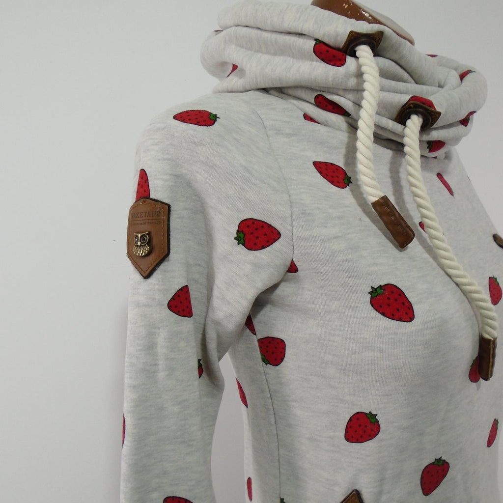 Women's Hoodie Naketano. Grey. XS. Used. Good