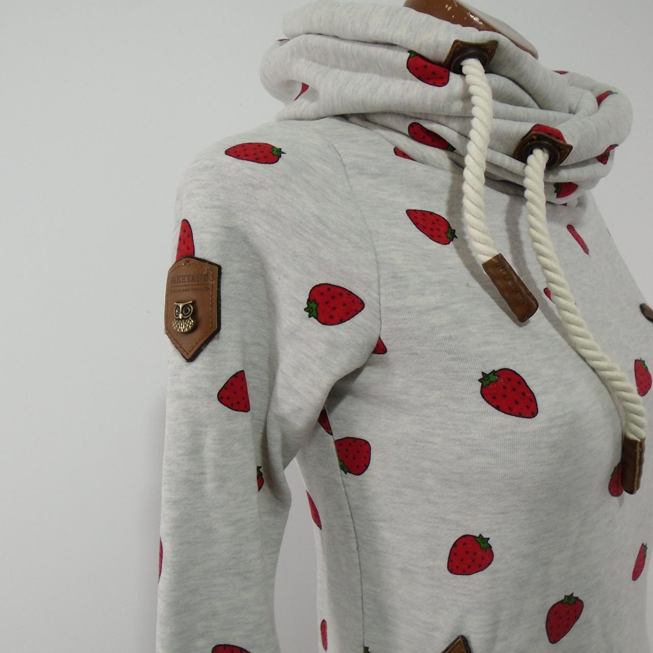 Women's Hoodie Naketano. Grey. XS. Used. Good