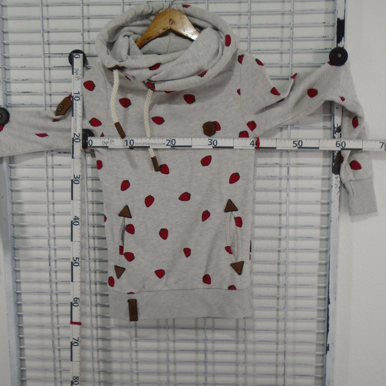 Women's Hoodie Naketano. Grey. XS. Used. Good