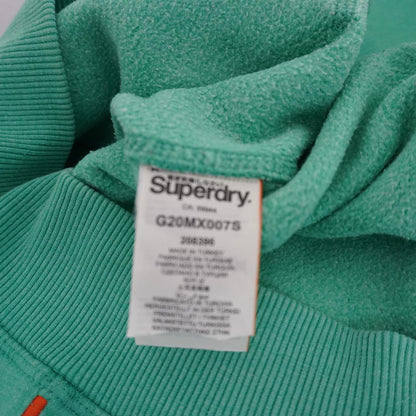 Sudadera con capucha para mujer Superdry. Verde. S. Usado. Bien