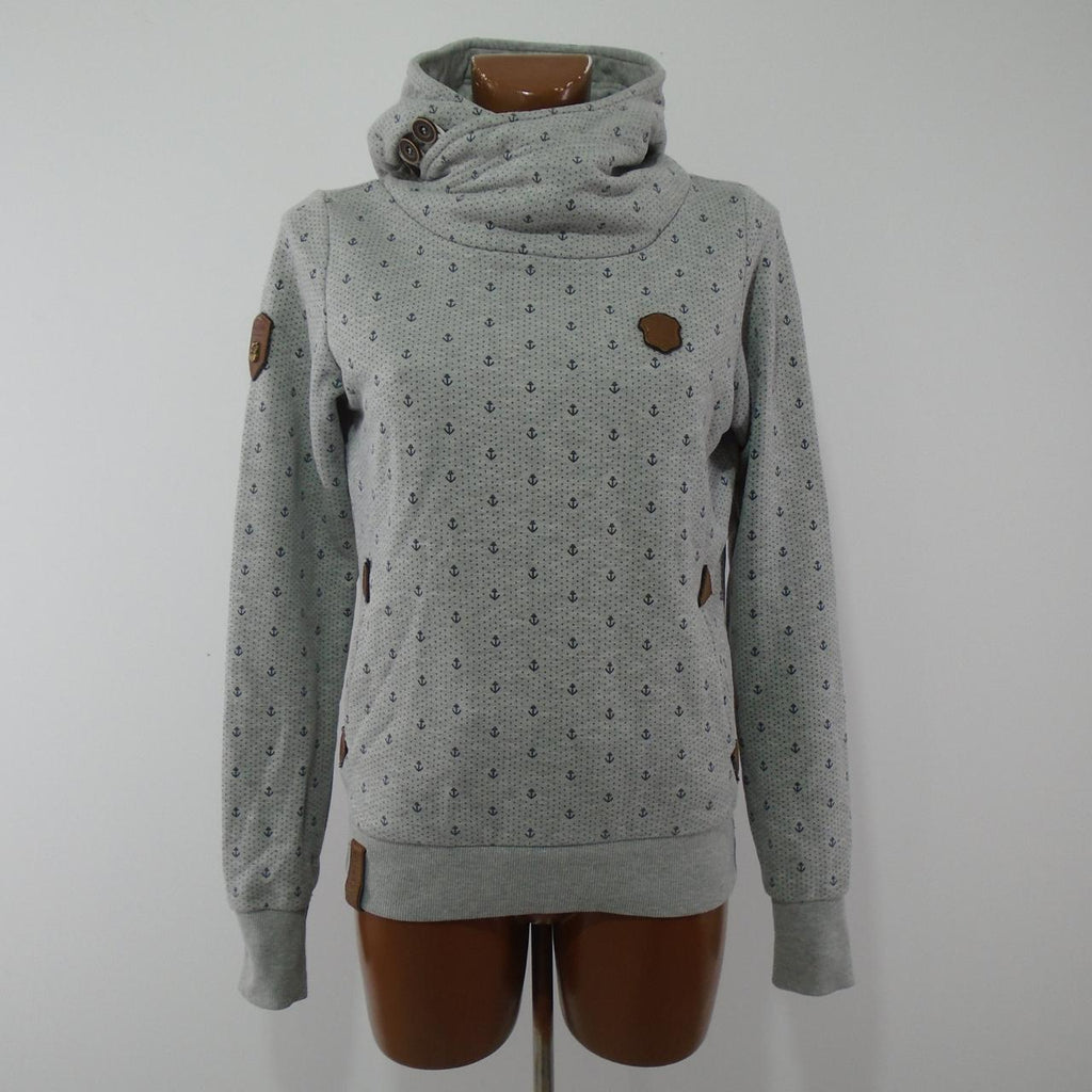 Women's Hoodie Naketano. Grey. M. Used. Good