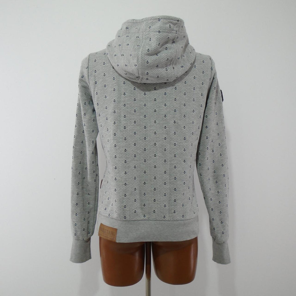 Women's Hoodie Naketano. Grey. M. Used. Good