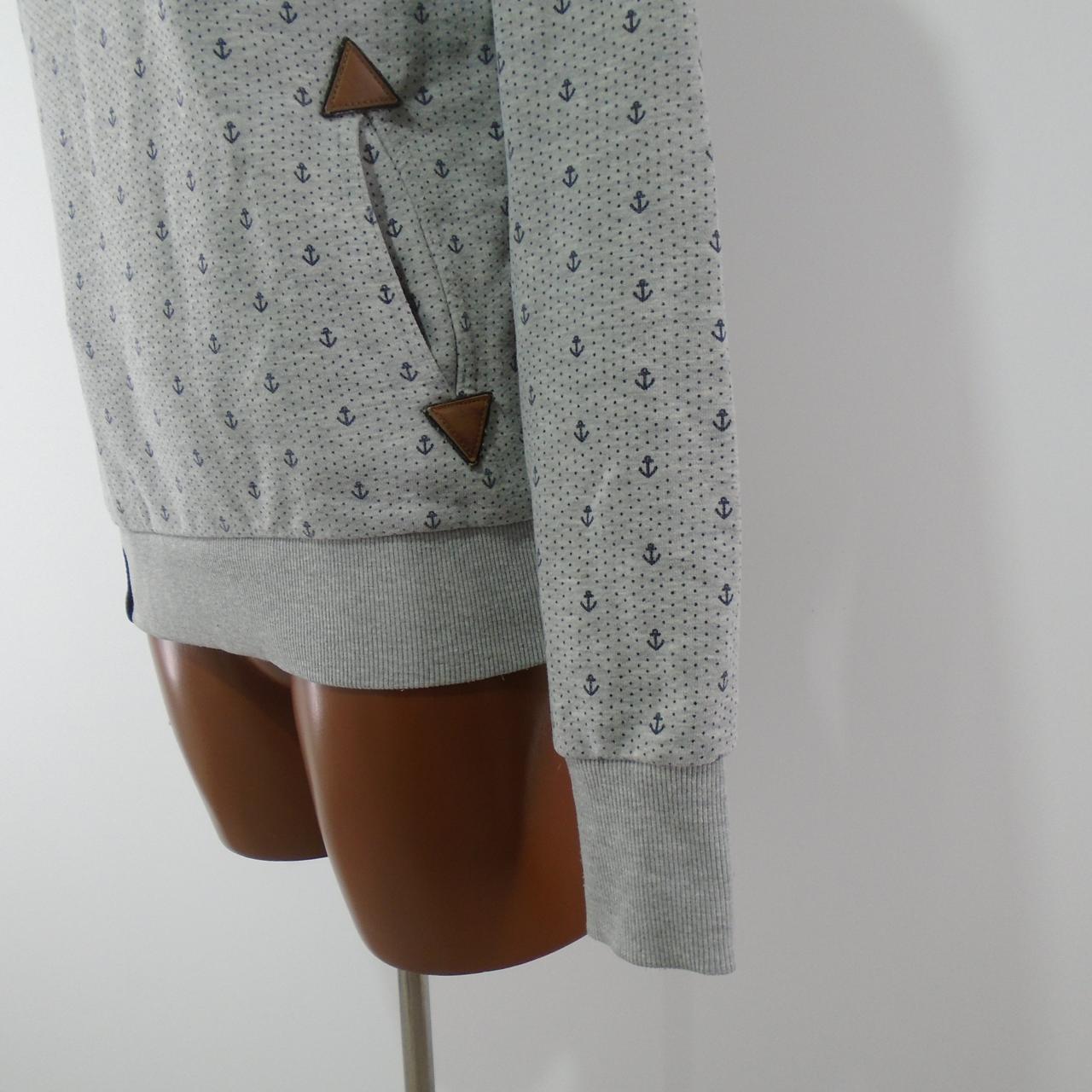 Women's Hoodie Naketano. Grey. M. Used. Good