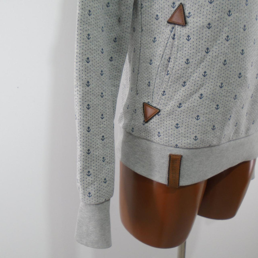 Women's Hoodie Naketano. Grey. M. Used. Good