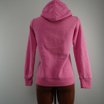 Sudadera con capucha para mujer Superdry. Rosa. M.Usado. Bien