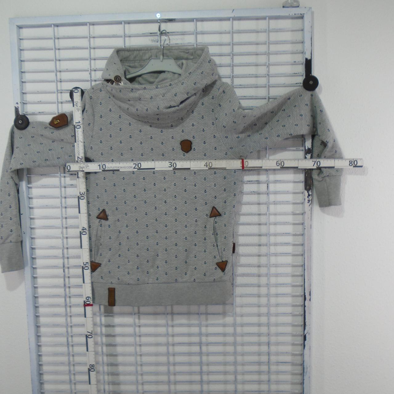 Women's Hoodie Naketano. Grey. M. Used. Good