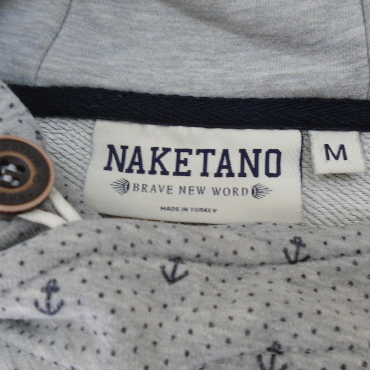 Women's Hoodie Naketano. Grey. M. Used. Good