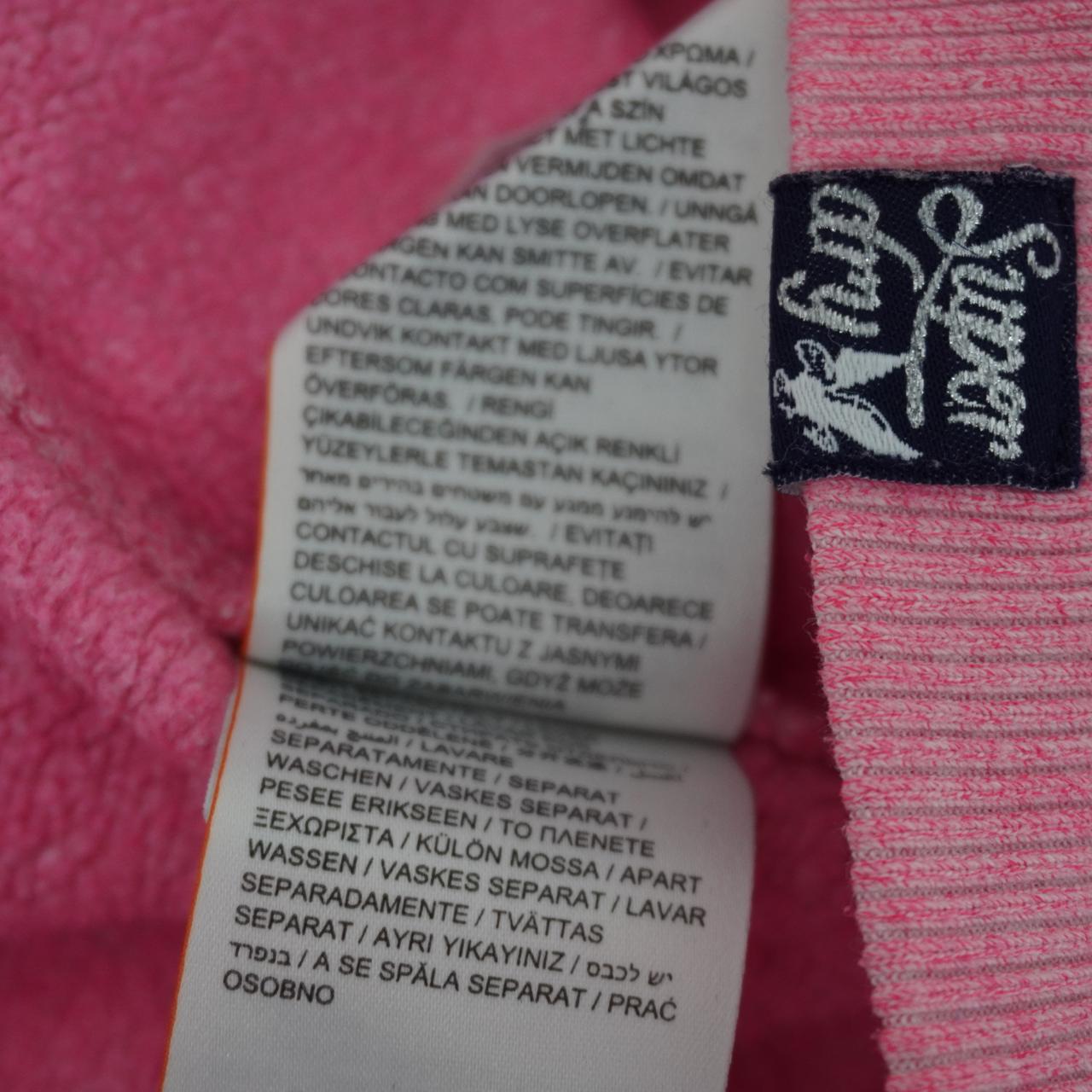 Sudadera con capucha para mujer Superdry. Rosa. M.Usado. Bien