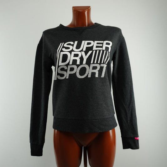 Sudadera de Mujer Superdry. Gris. S. Usado. Bien