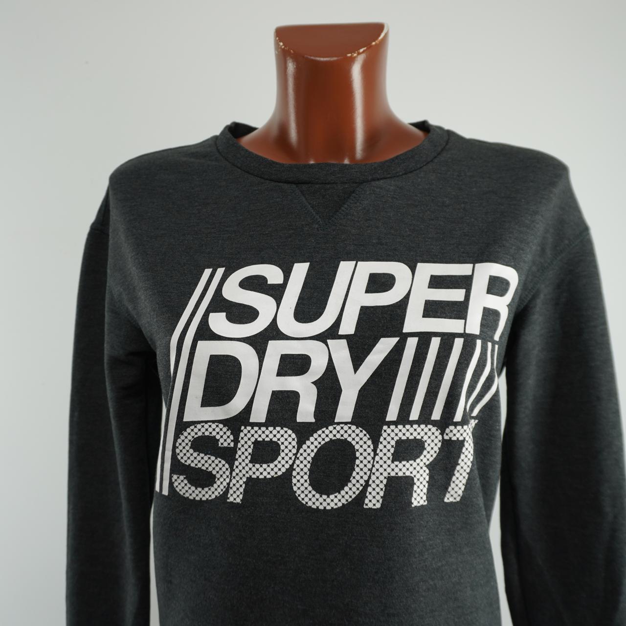 Sudadera de Mujer Superdry. Gris. S. Usado. Bien