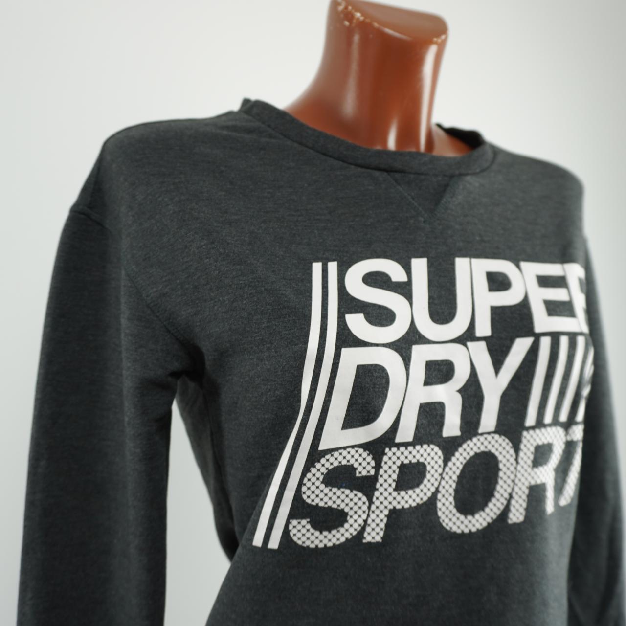 Sudadera de Mujer Superdry. Gris. S. Usado. Bien