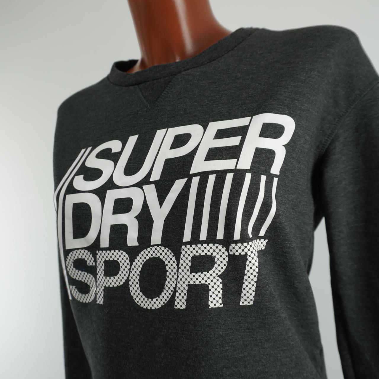 Sudadera de Mujer Superdry. Gris. S. Usado. Bien