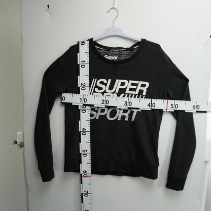 Sudadera de Mujer Superdry. Gris. S. Usado. Bien