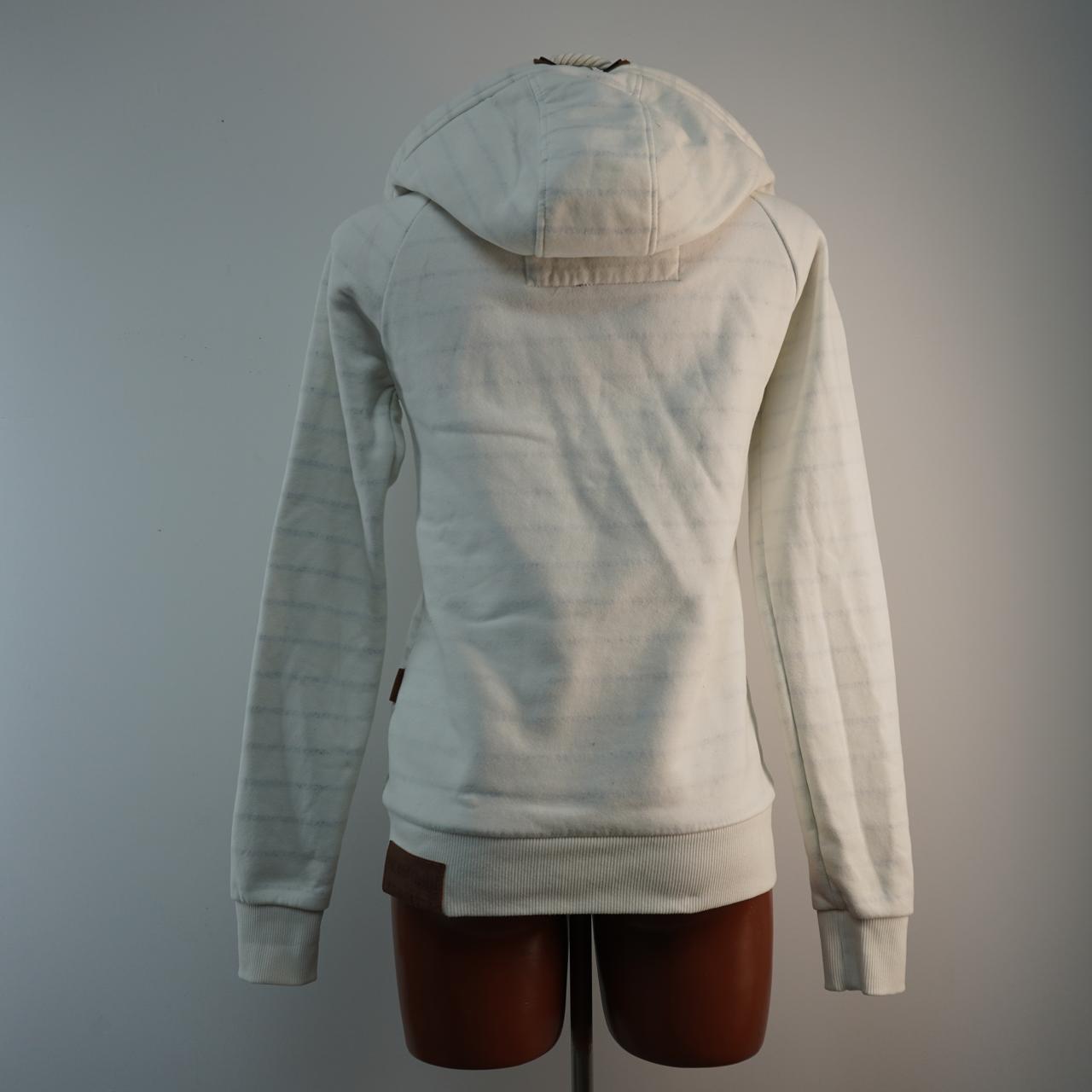 Sudadera con capucha para mujer Naketano. Blanco. M. Usado. Bien