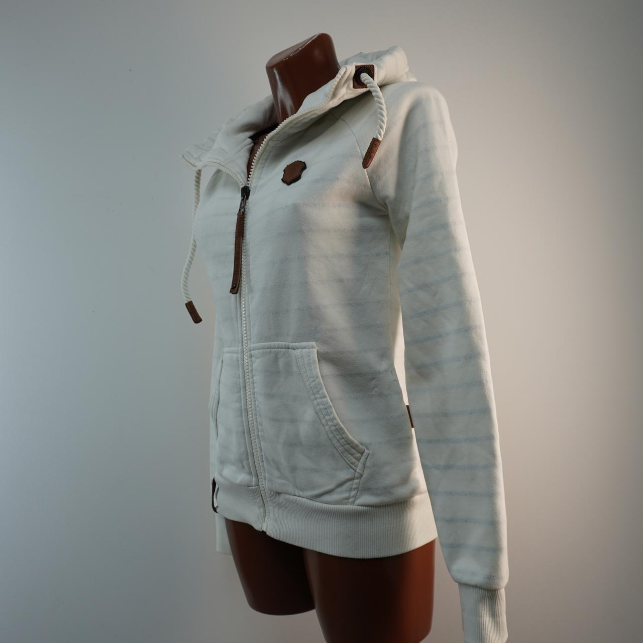 Sudadera con capucha para mujer Naketano. Blanco. M. Usado. Bien