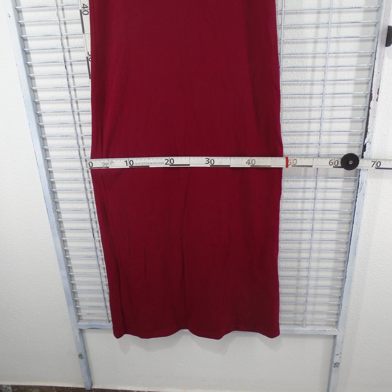 Women's Dress Sin Marca. Bordeaux. XL. Used. Good