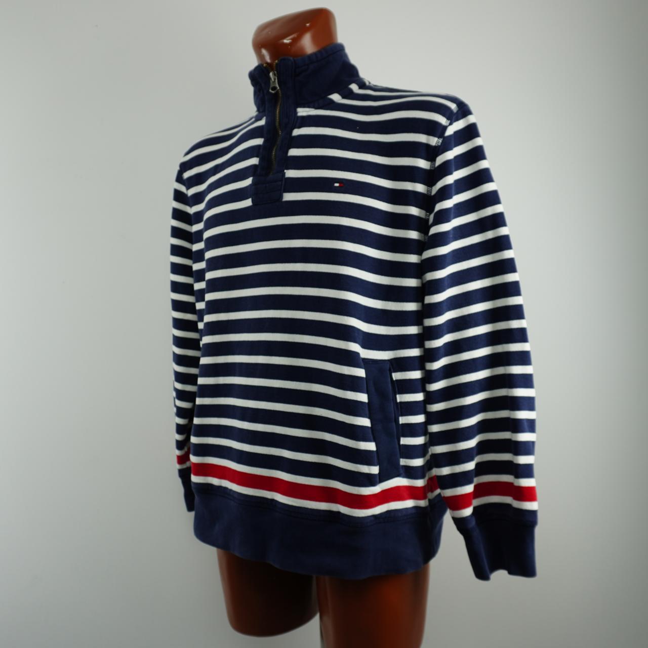 Men's Sweater Tommy Hilfiger. Dark blue. L. Used. Good