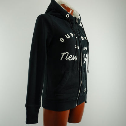 Women's Hoodie Superdry. Black. M. Used. Good