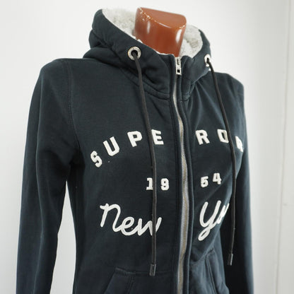 Women's Hoodie Superdry. Black. M. Used. Good