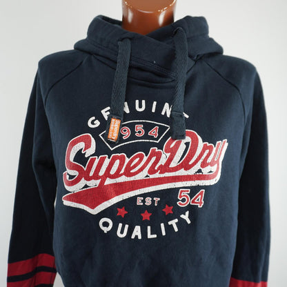 Women's Hoodie Superdry. Black. L. Used. Good