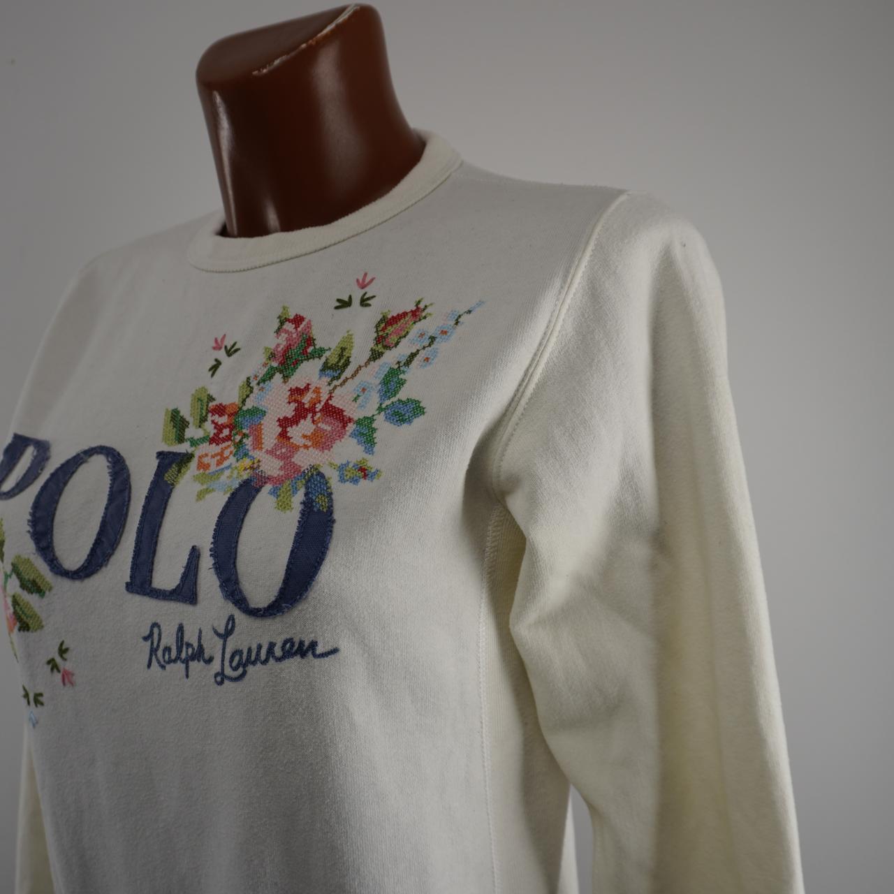 Women's Sweatshirt Ralph Lauren. White. XS. Used. Good