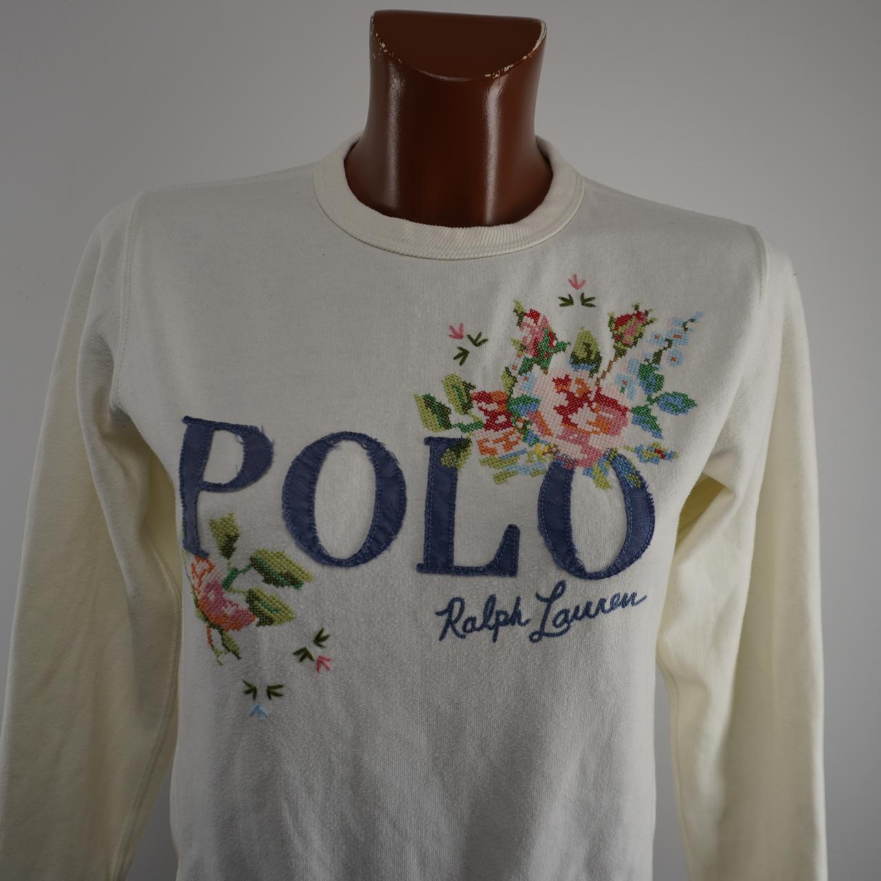 Women's Sweatshirt Ralph Lauren. White. XS. Used. Good