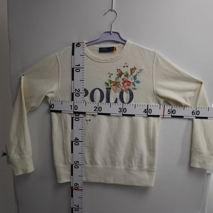 Women's Sweatshirt Ralph Lauren. White. XS. Used. Good