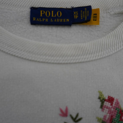 Women's Sweatshirt Ralph Lauren. White. XS. Used. Good