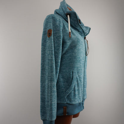 Women's Hoodie Naketano. Blue. L. Used. Good