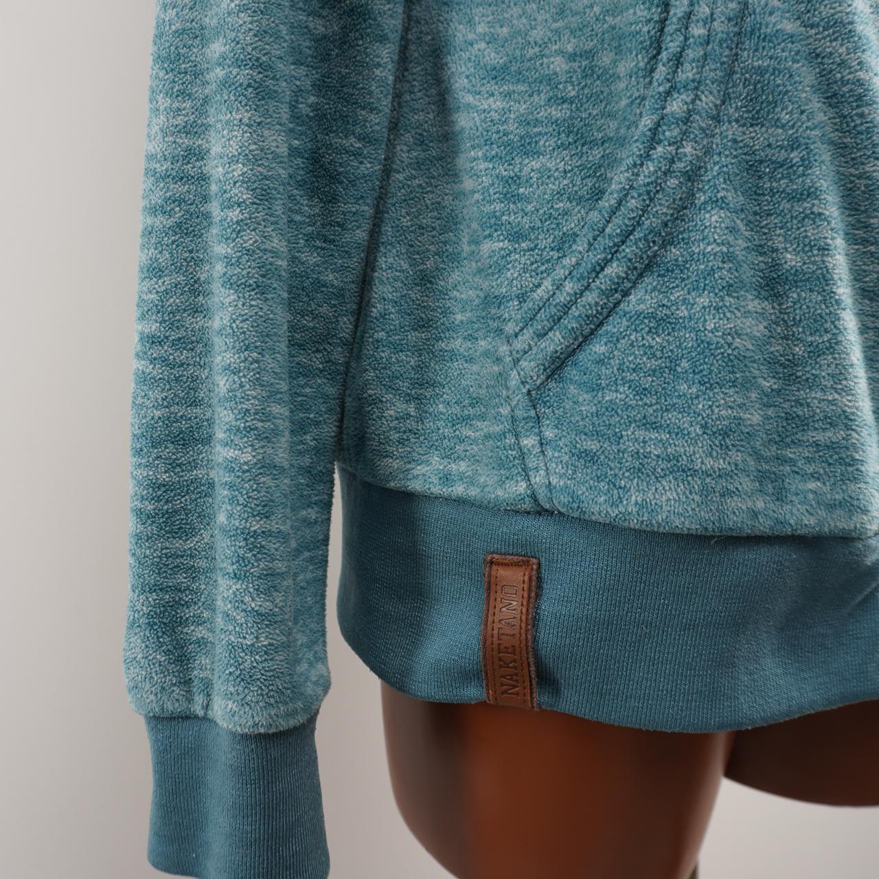 Women's Hoodie Naketano. Blue. L. Used. Good