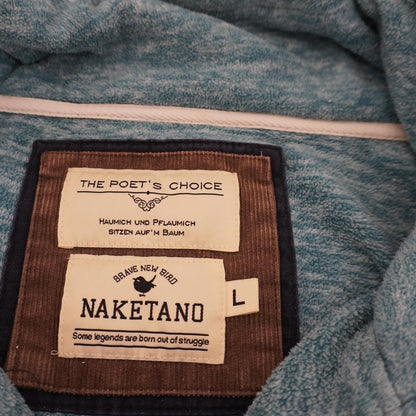 Women's Hoodie Naketano. Blue. L. Used. Good