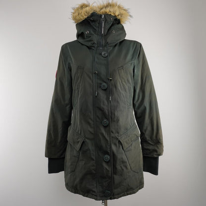 Women's Parka Superdry. Green. M. Used. Good