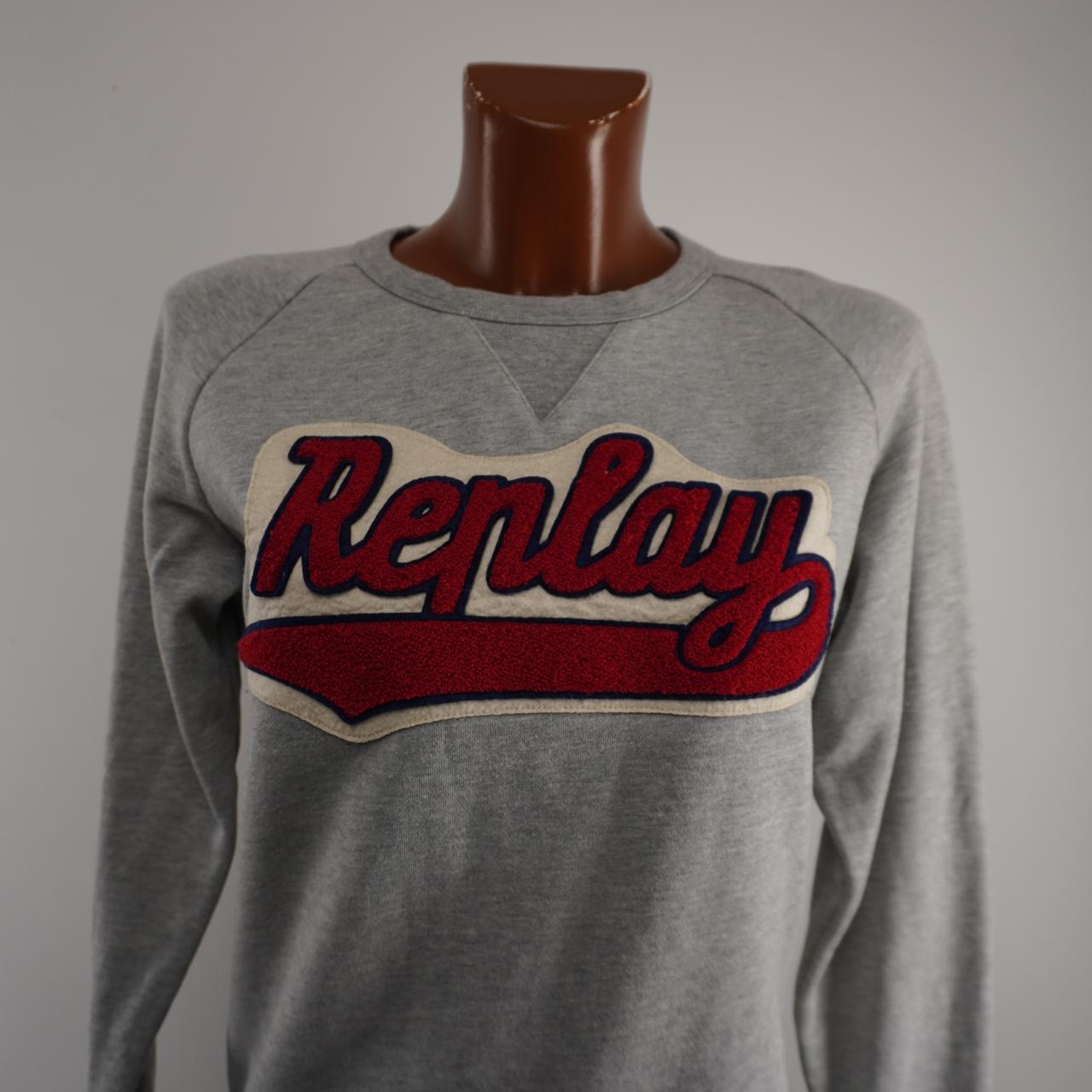 Women's Sweatshirt Replay. Grey. XS. Used. Good