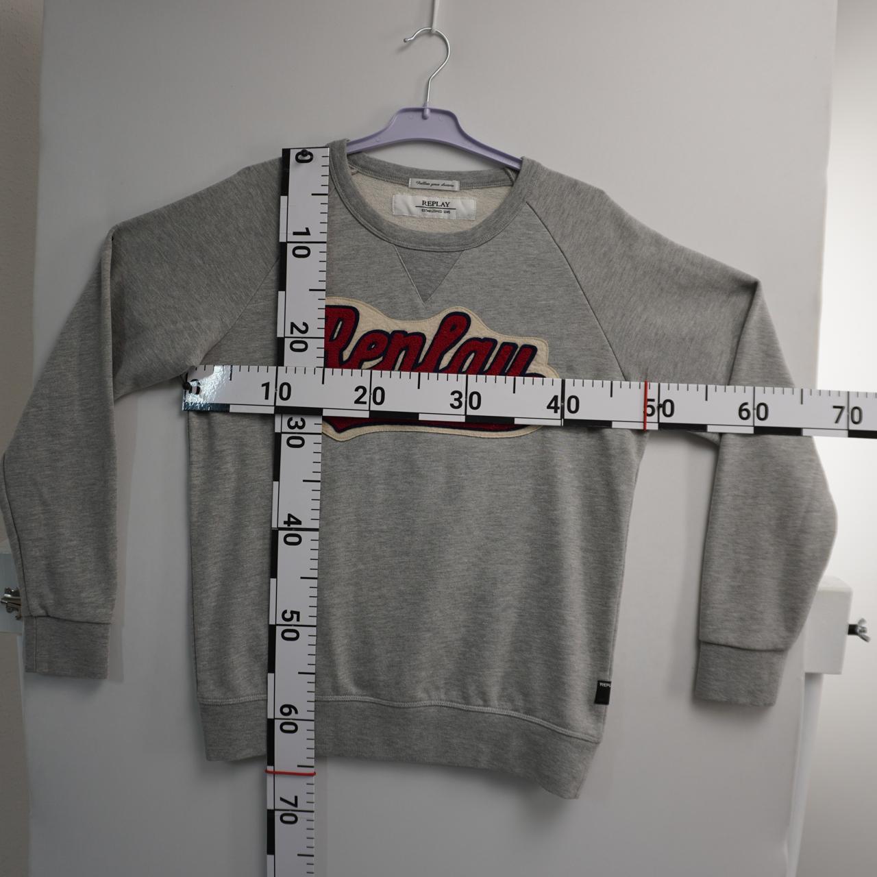 Women's Sweatshirt Replay. Grey. XS. Used. Good