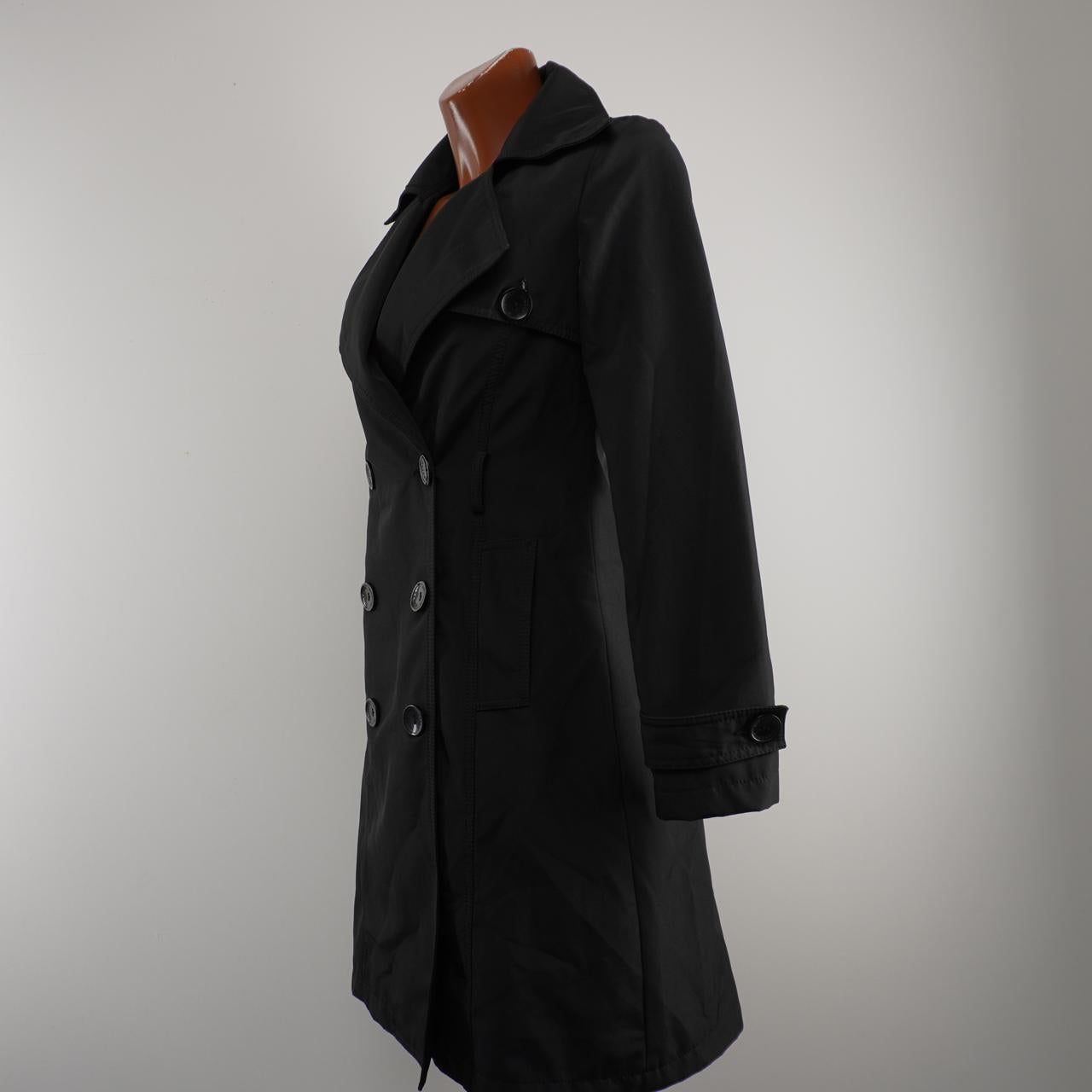 Women's Coat Burberry. Black. S. Used. Good