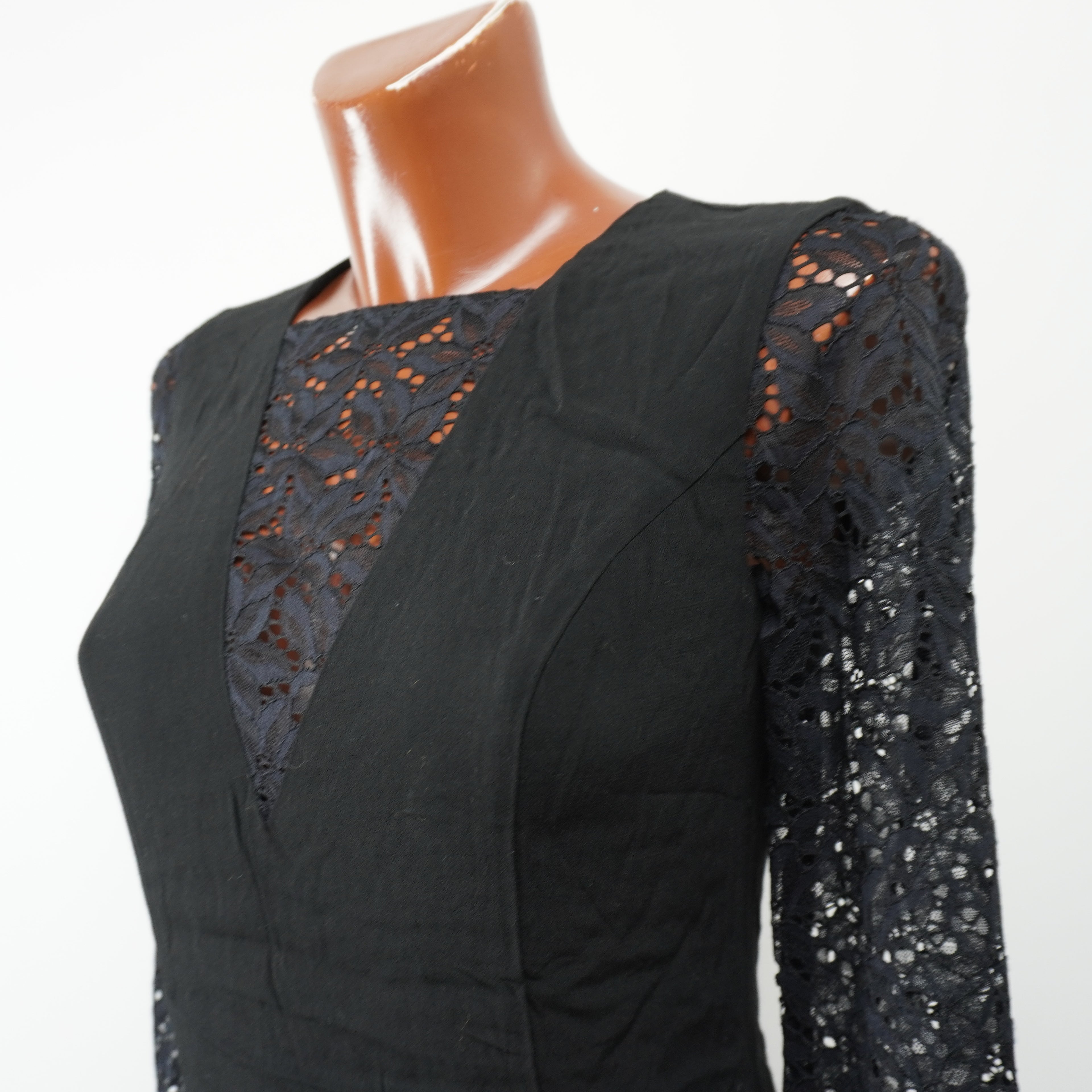 Pre-Owned Women's Pinko Dress - Black, S, Very Good Condition